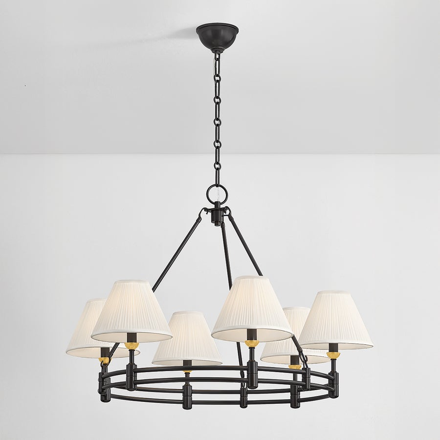 Hudson Valley Lighting Howard Chandelier — MDS1800-AGB/DB