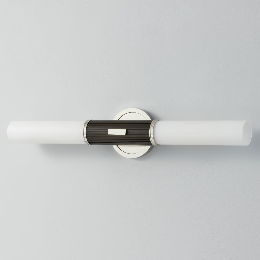Hudson Valley Lighting Crewe Wall Sconce — 3626-PN/BBR
