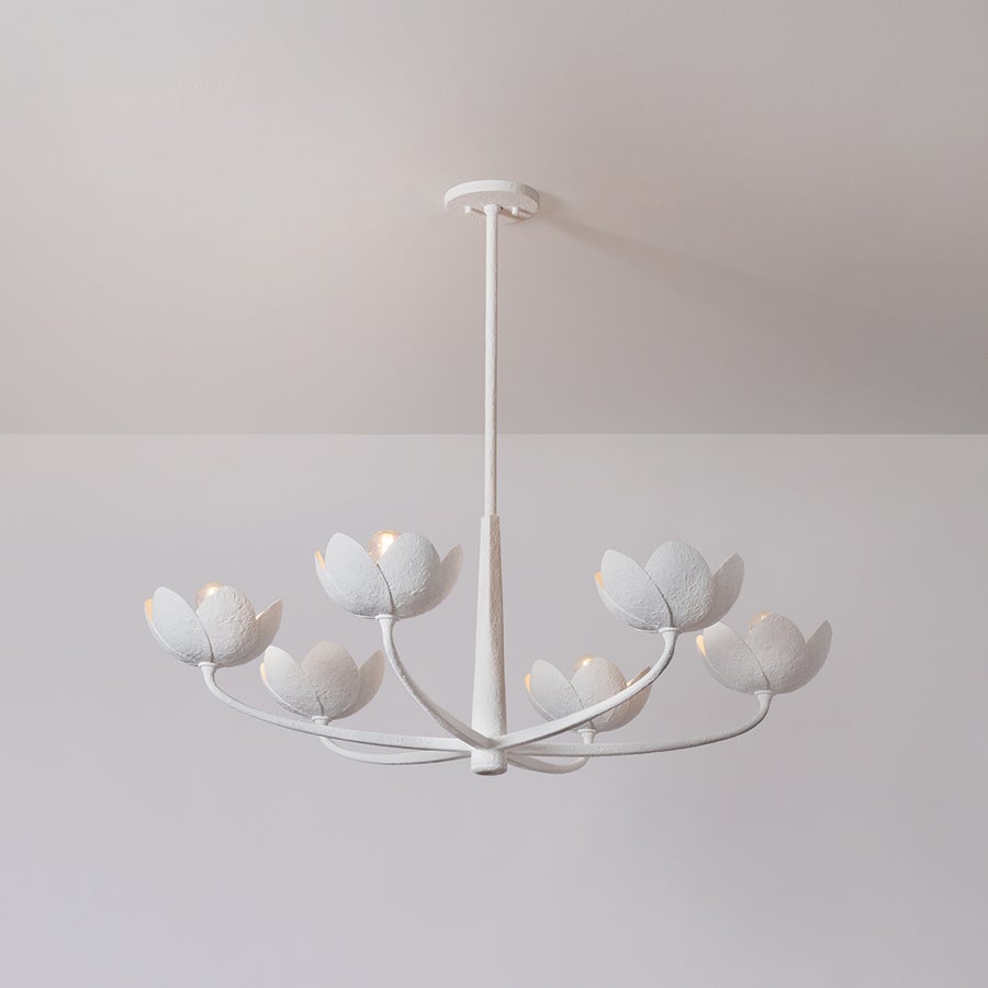 Troy Lighting ARCATA Chandelier — F2040-GSW
