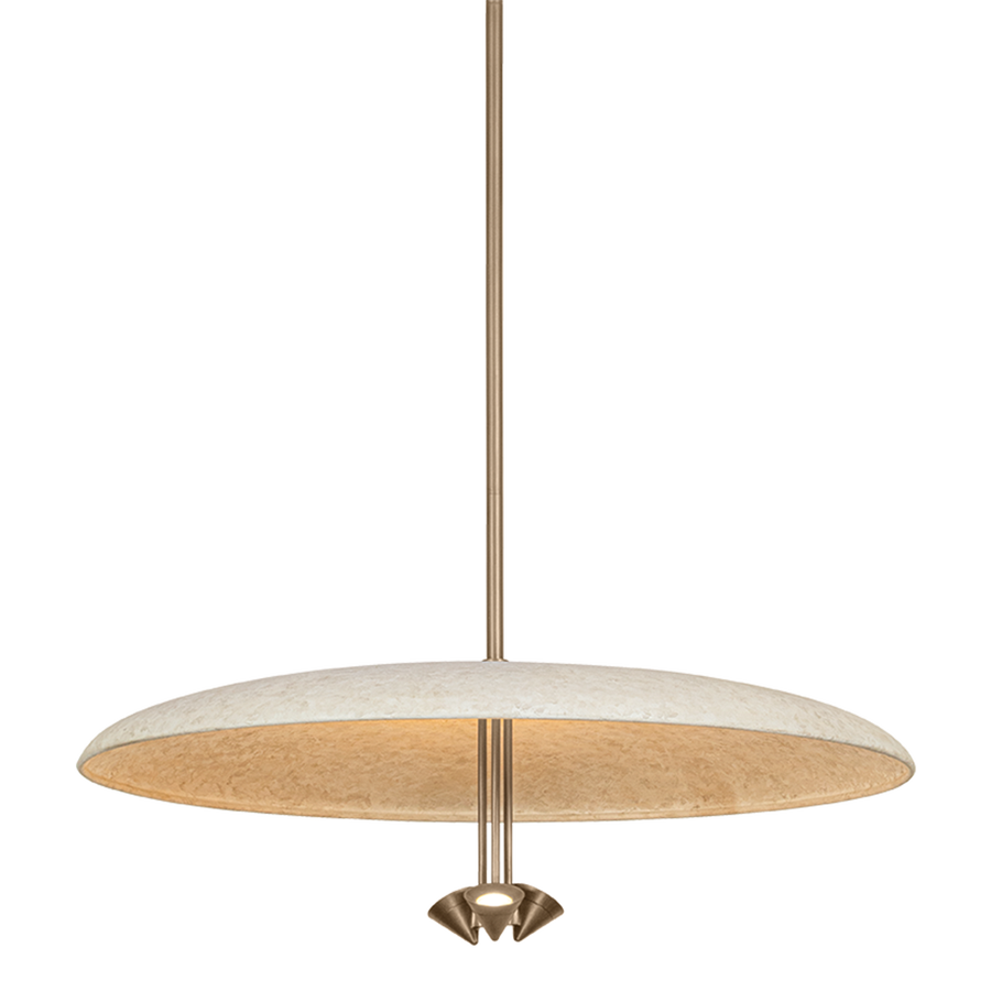 Troy Lighting Garth Chandelier — F2830-PBR/WTW