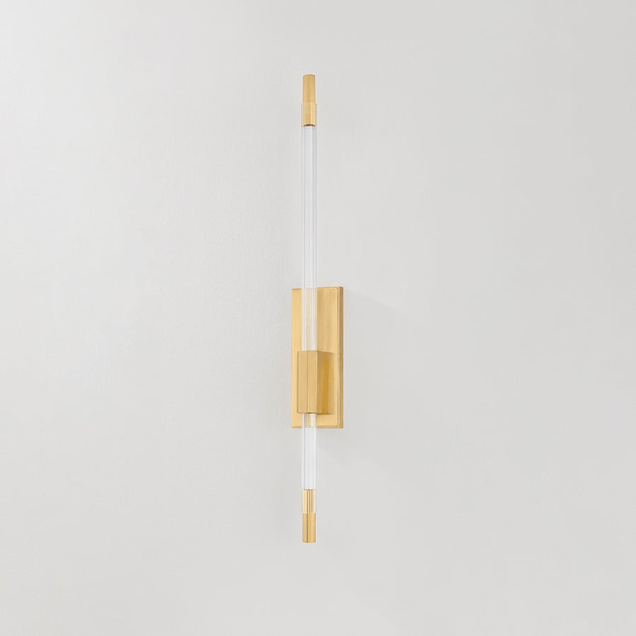 Hudson Valley Lighting ROSCO Wall Sconce — Aged Brass