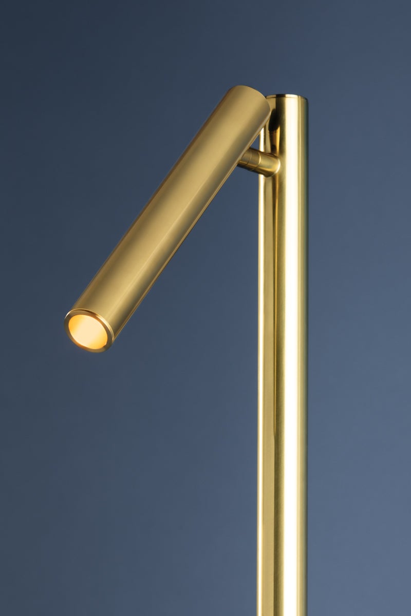 Hudson Valley Lighting CIRCLEVILLE Floor Lamp — Aged Brass