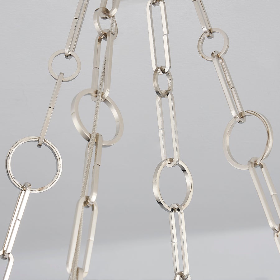 Hudson Valley Lighting Kirby Chandelier — Polished Nickel