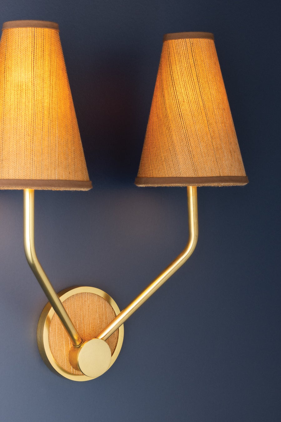 Hudson Valley Lighting Buskirk Wall Sconce — Aged Brass