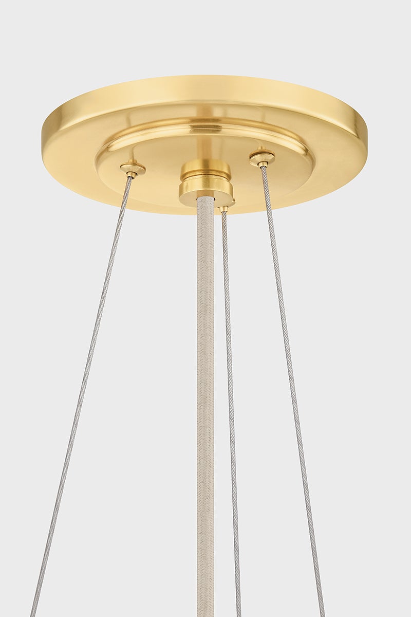 Hudson Valley Lighting Ashland Pendant — Aged Brass