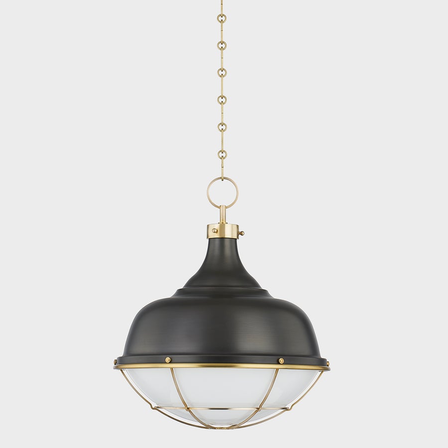 Hudson Valley Lighting HOLKHAM Pendant — MDS1502-AGB/DB