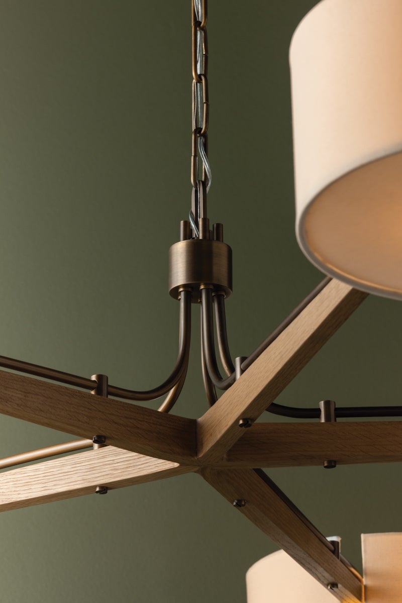 Troy Lighting MAILO CHANDELIER — F5665-PBR