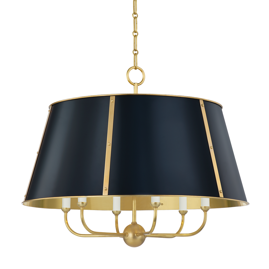 Hudson Valley Lighting Cambridge Chandelier — MDS121-AGB/DBL