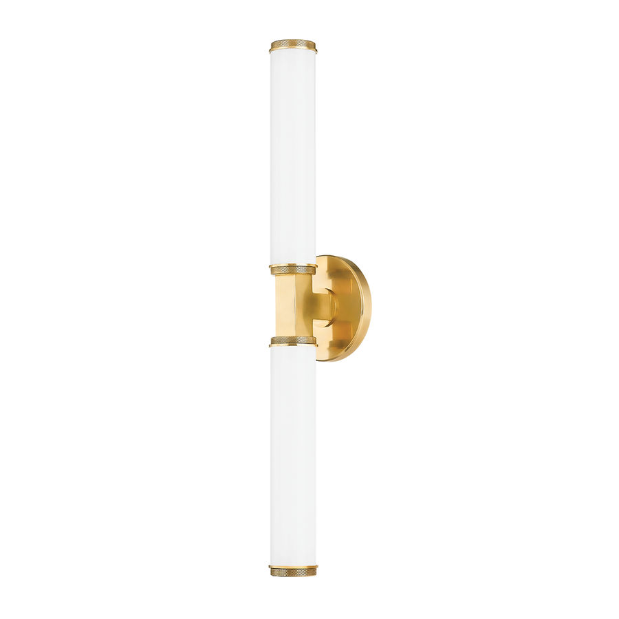 Hudson Valley Lighting CROMWELL Wall Sconce — Aged Brass