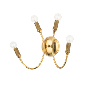 Amboy Wall Sconce in AGED BRASS thumbnail