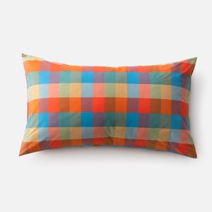 Woven Plaid Sham in Multicolor thumbnail