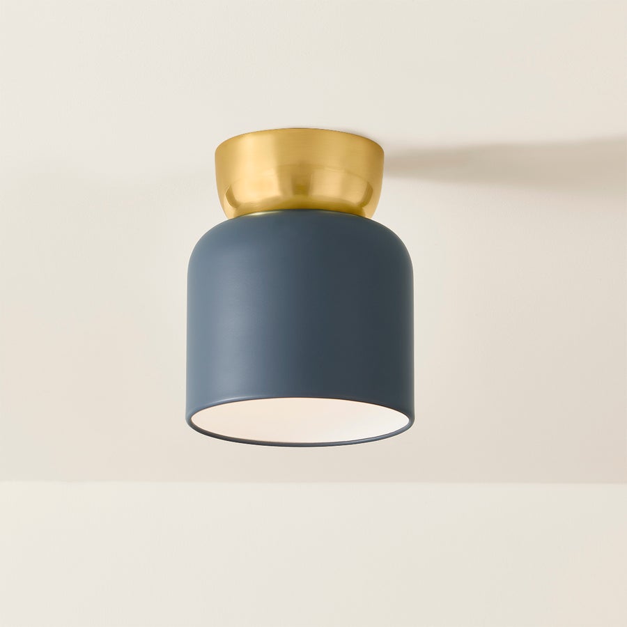 Mitzi Batya Flush Mount — H890501S-AGB/SBL