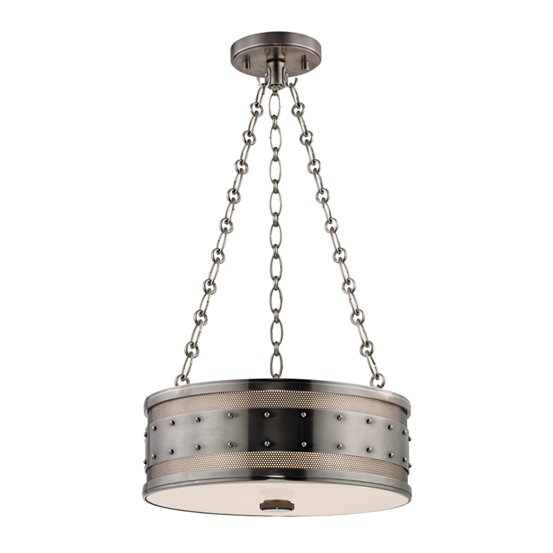 Hudson Valley Lighting Gaines Pendant — Historic Nickel