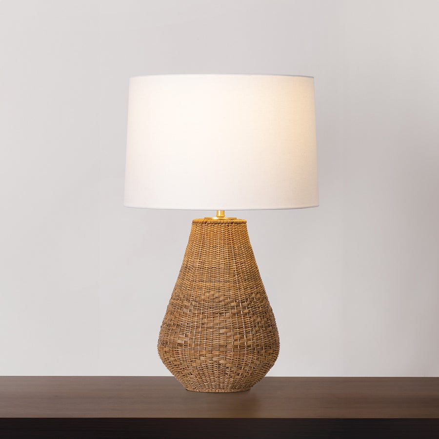Hudson Valley Lighting EASTBRIDGE TABLE LAMP — Vintage Gold Leaf