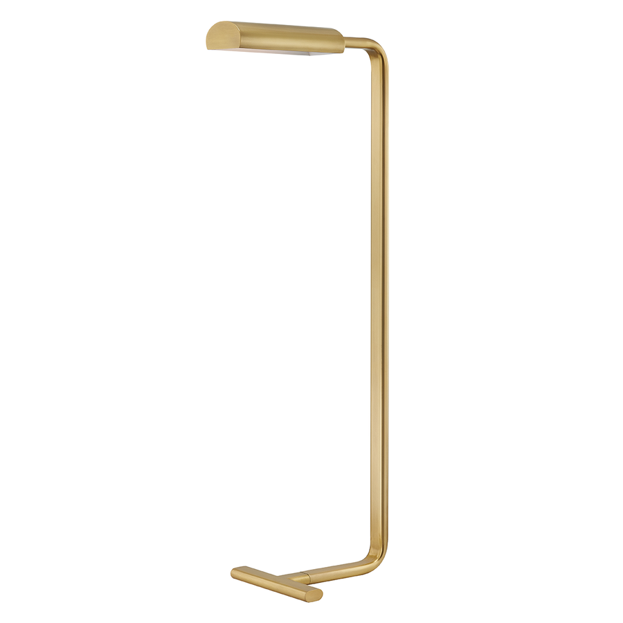 Hudson Valley Lighting Renwick Floor Lamp — Aged Brass