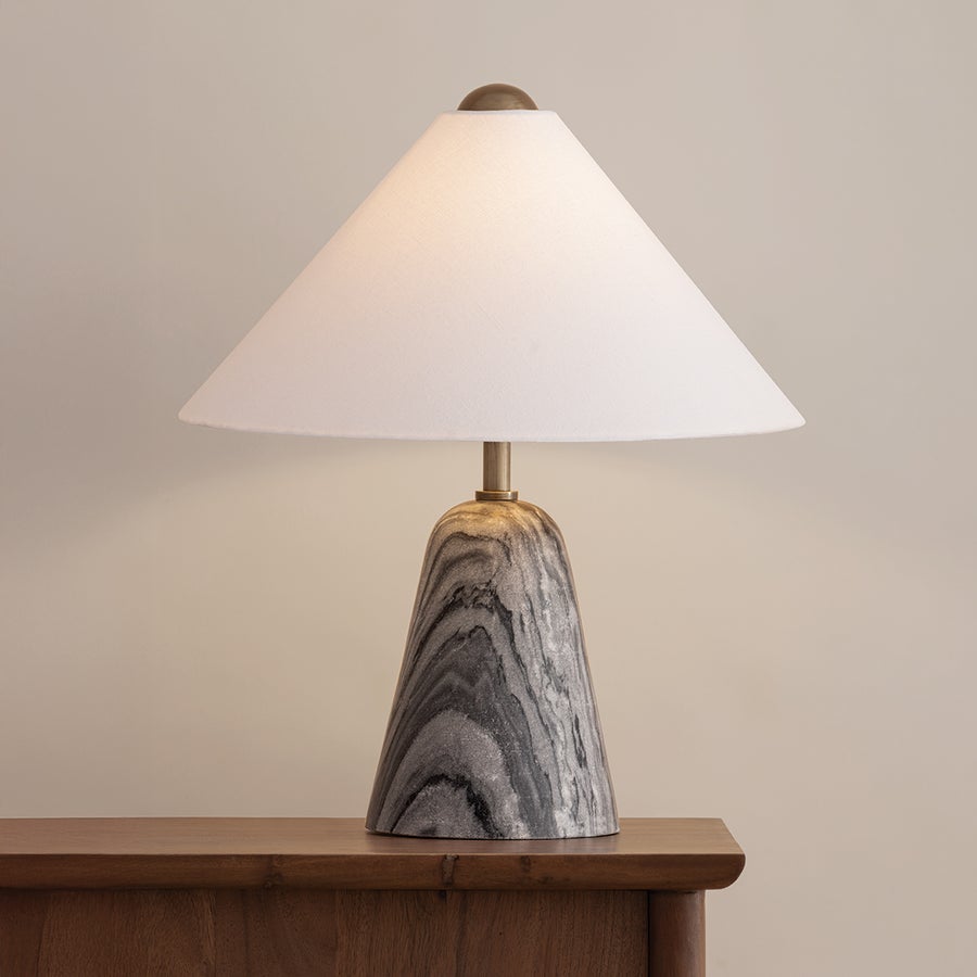 Troy Lighting Millbrae Table Lamp — PTL5024-PBR