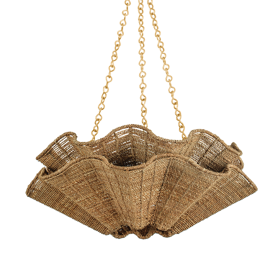 Hudson Valley Lighting HAYWORTH Chandelier — Vintage Gold Leaf