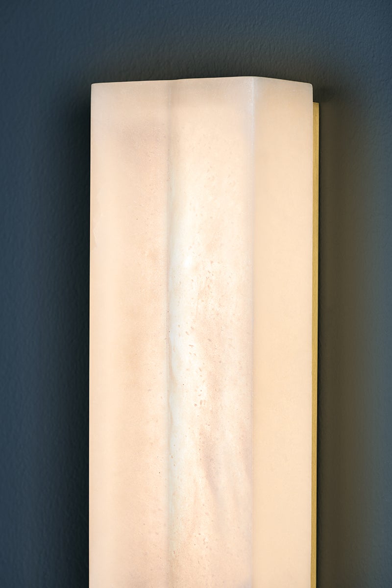 Hudson Valley Lighting BREMSEN Wall Sconce — Aged Brass