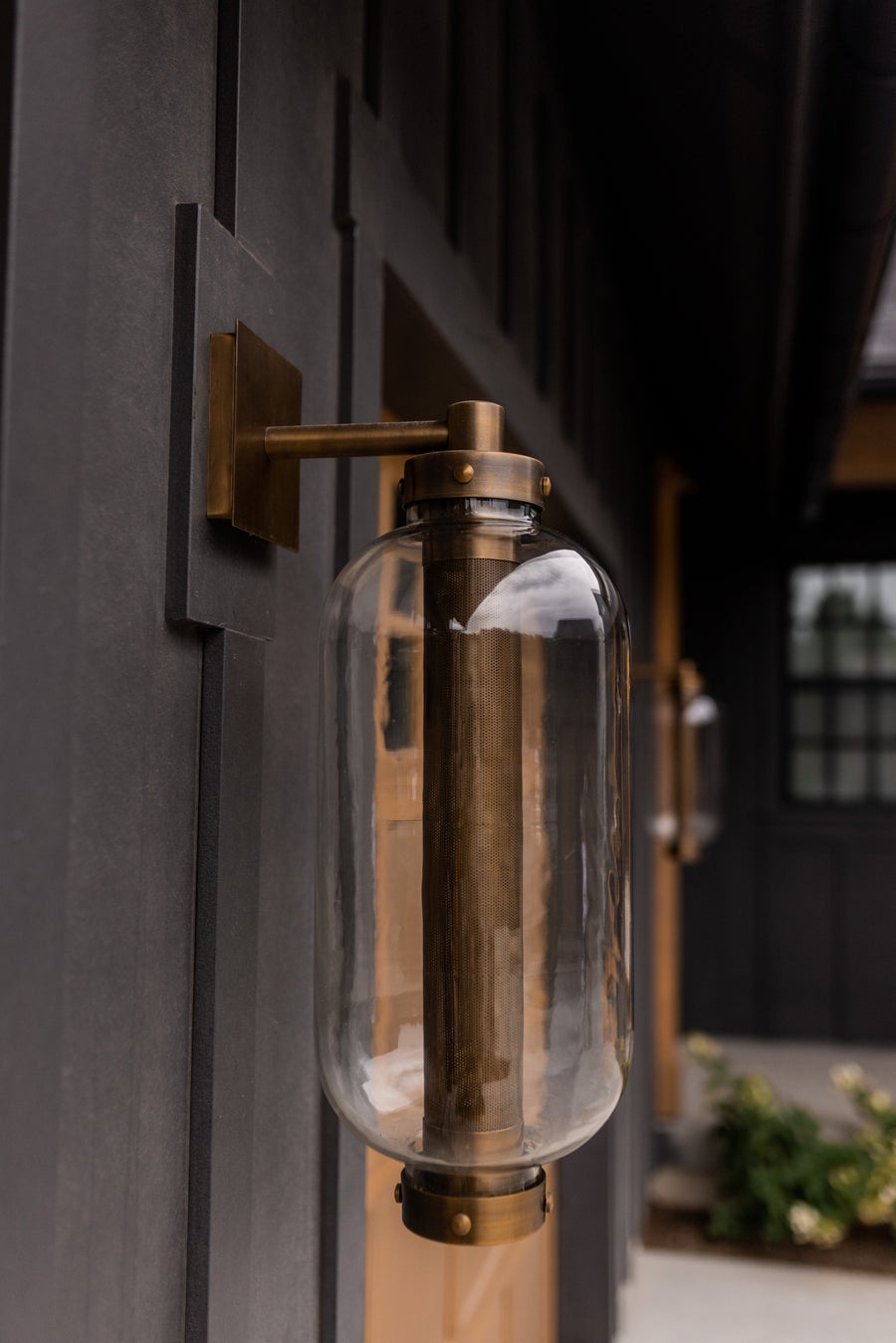 Troy Lighting Atwater Exterior Wall Sconce — B7033-PBR