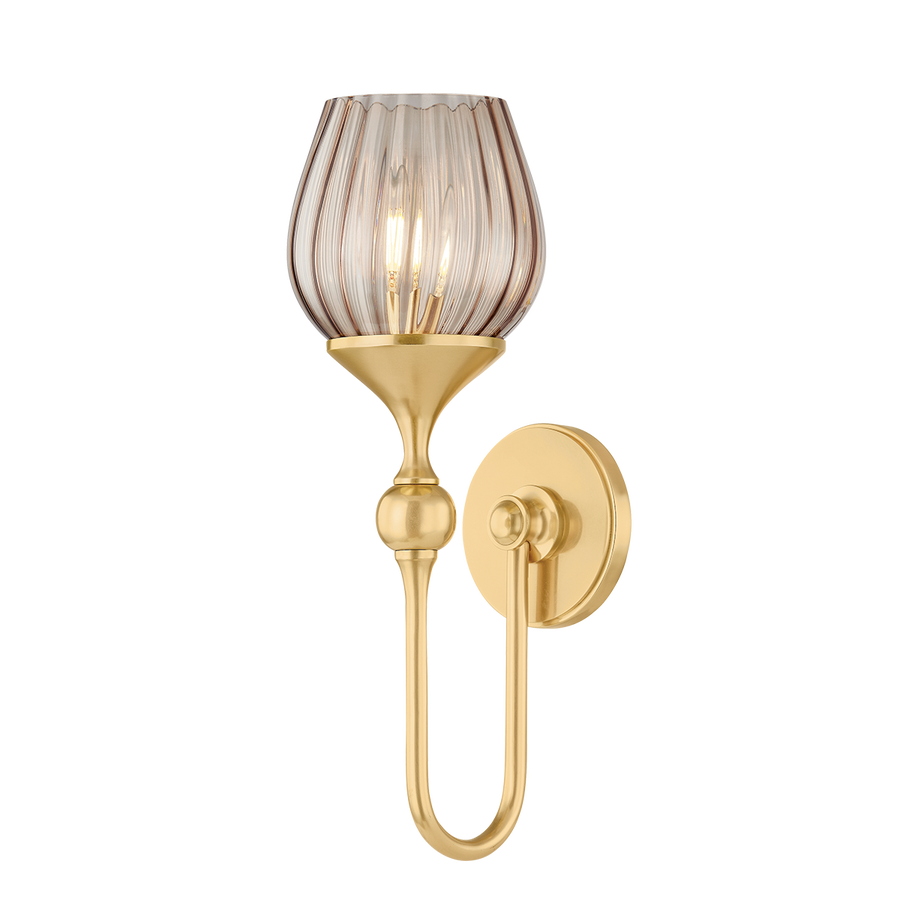 Hudson Valley Lighting CHATTON Wall Sconce — Aged Brass