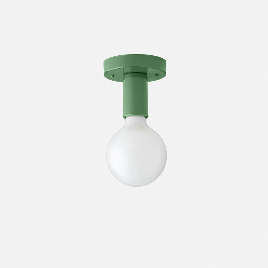 Schoolhouse Cylinder Flush Mount — SH134292-JPR-GS