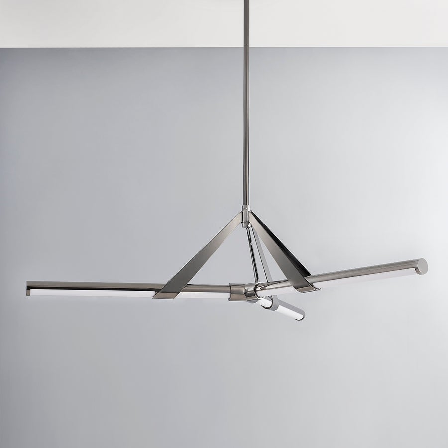 Hudson Valley Lighting Jonas Chandelier — Black Nickel