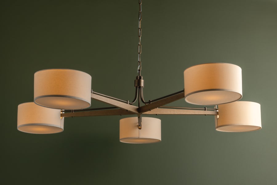 Troy Lighting MAILO CHANDELIER — F5665-PBR