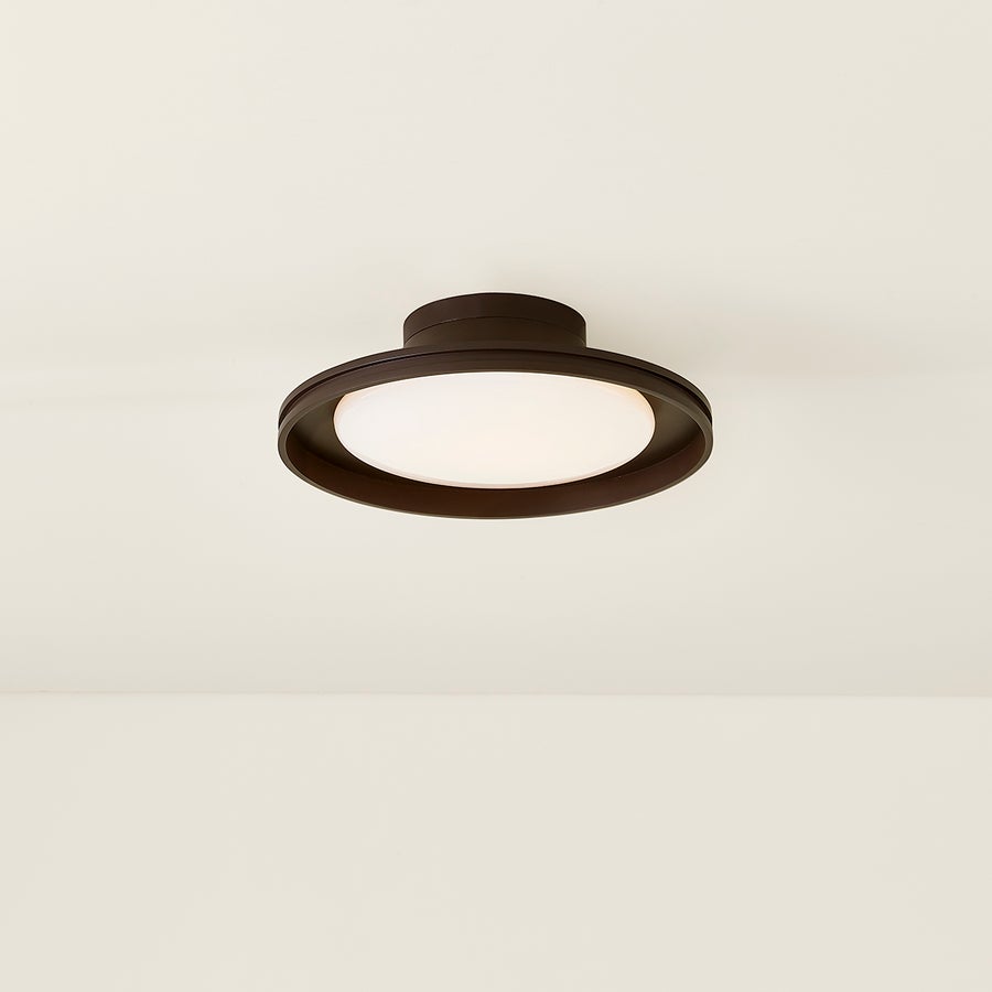Troy Lighting Cannes Exterior Flush Mount — C3115-BRZ