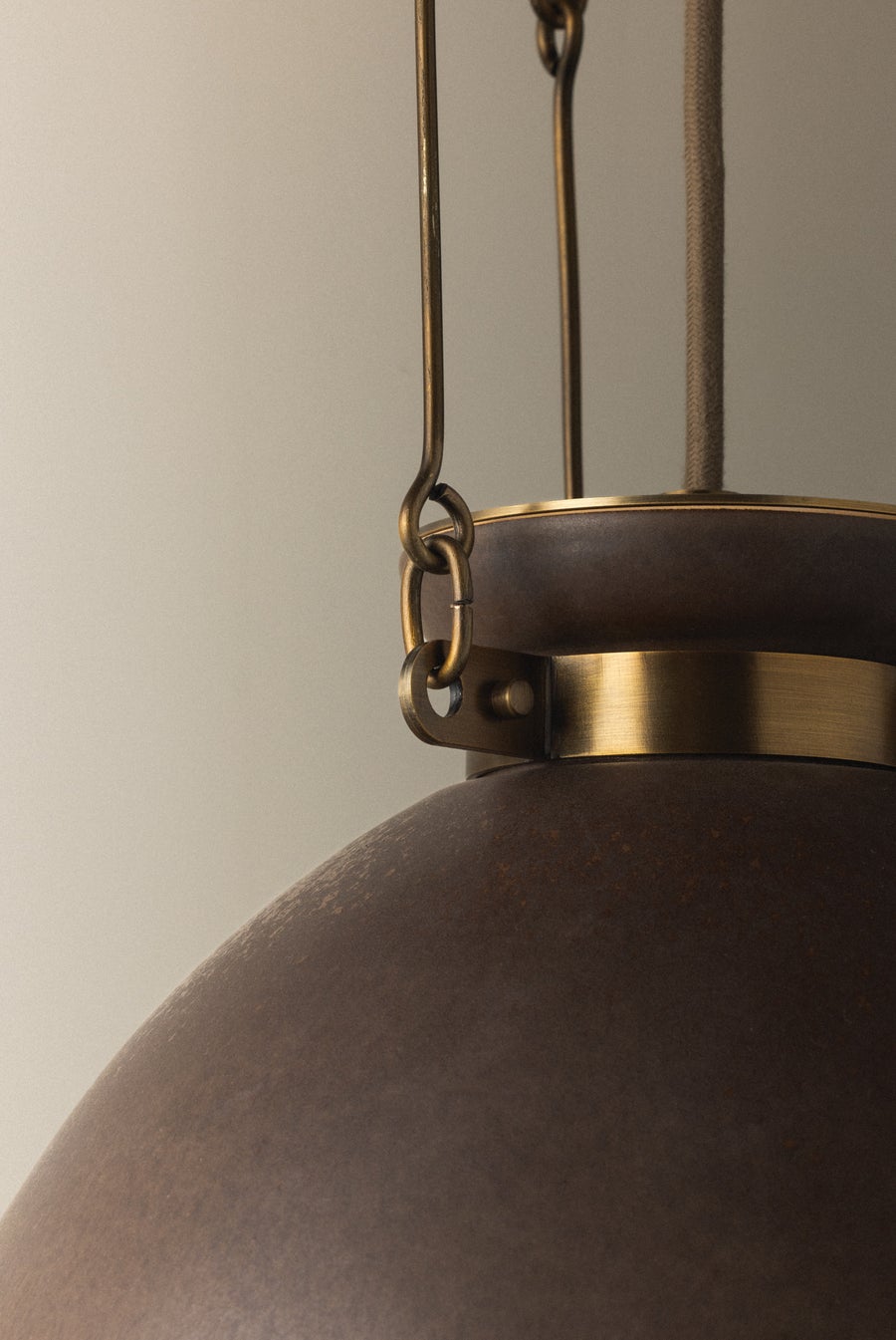 Troy Lighting Allston Pendant — F7314-PBR/CMU