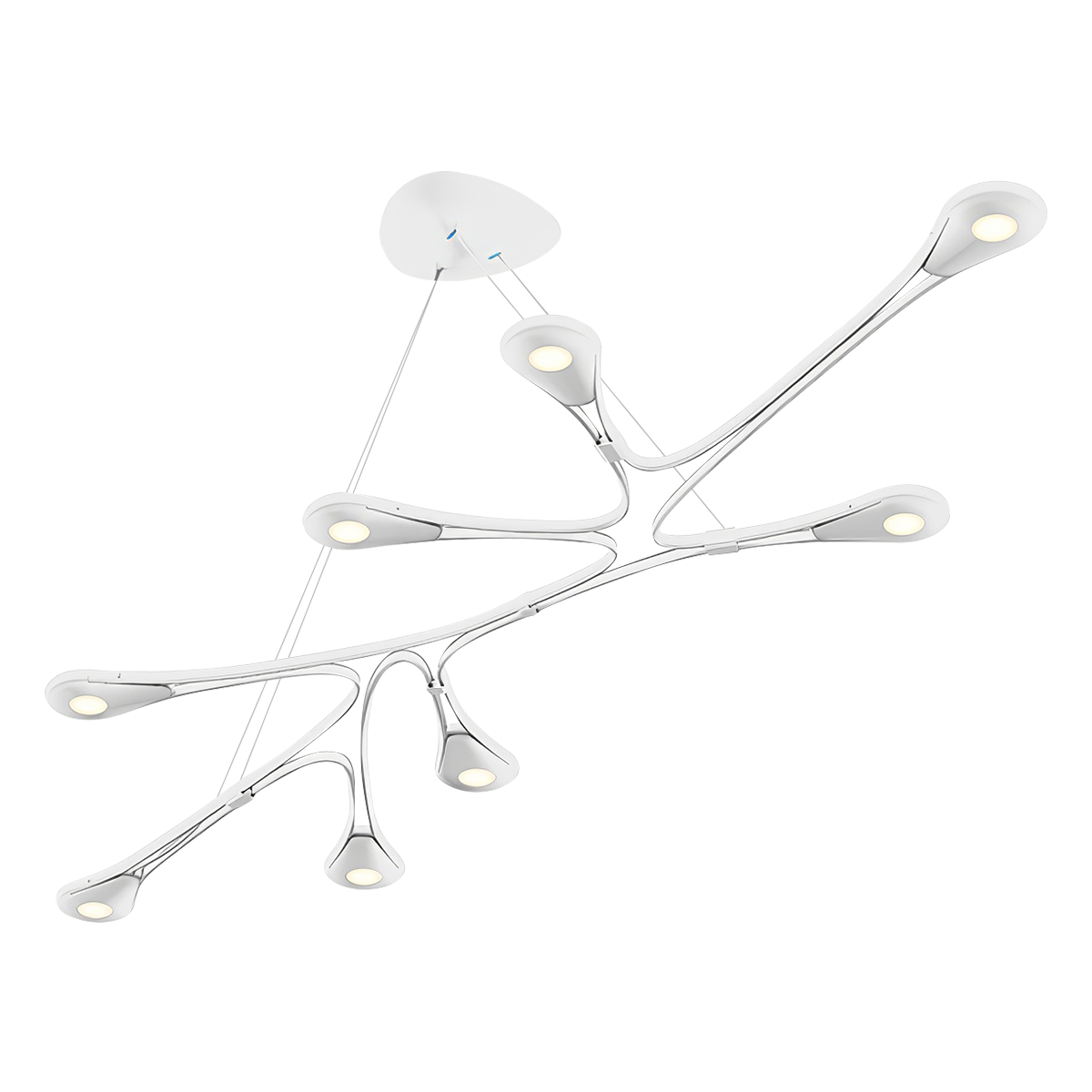 Abstraction™ Fixtures & Pendants in Satin White