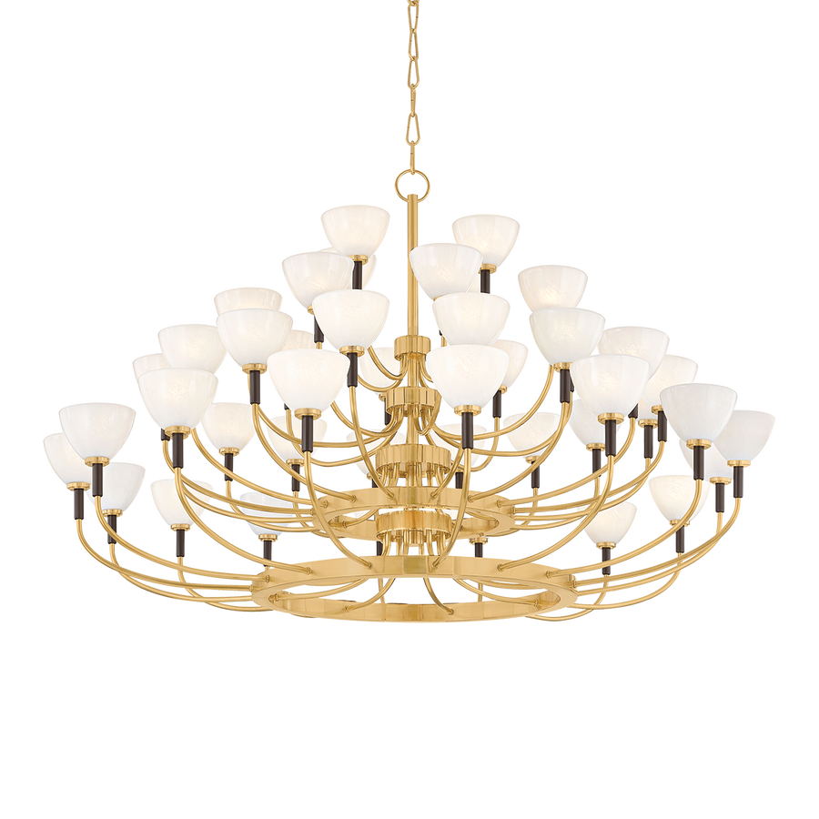 Corbett Lighting BRAHMA Chandelier — 489-49-VB/BRZ