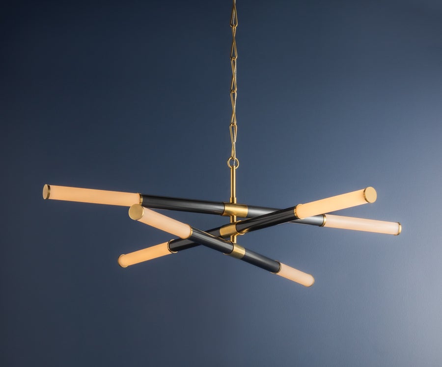 Hudson Valley Lighting Huntington Chandelier — 7066-AOB