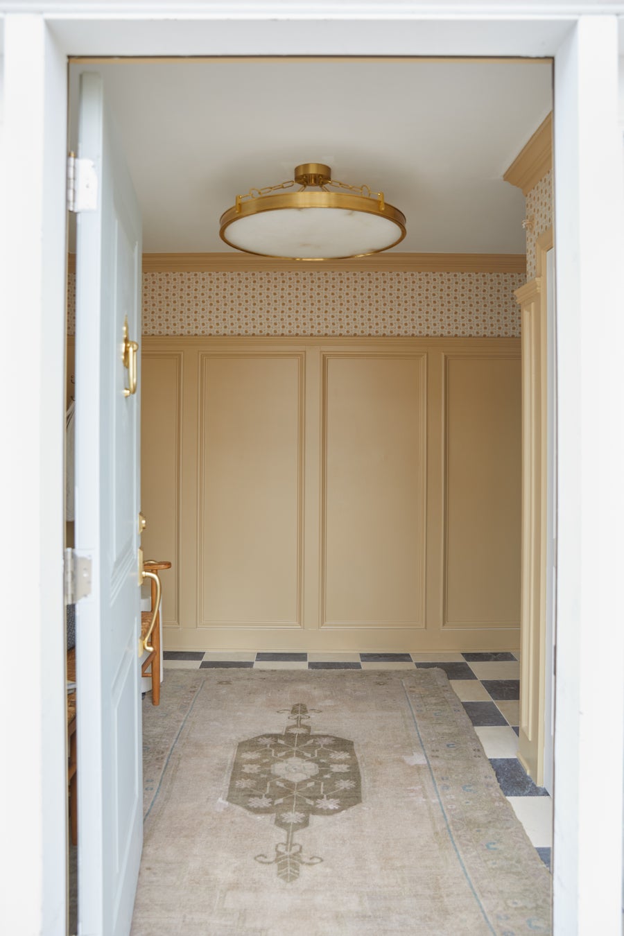 Hudson Valley Lighting Kirby Chandelier — Aged Brass