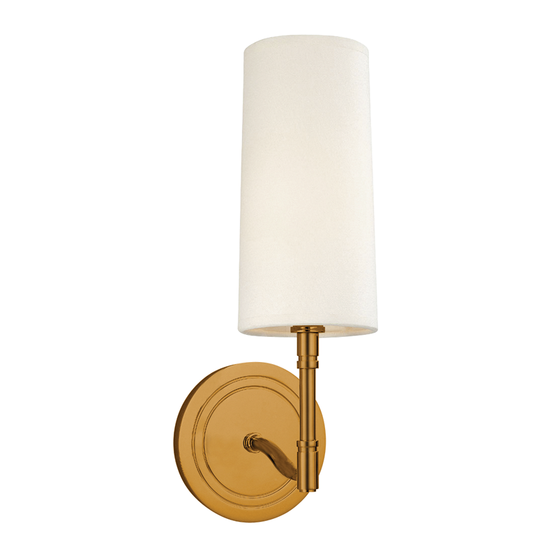 Hudson Valley Lighting Dillon Wall Sconce — Aged Brass