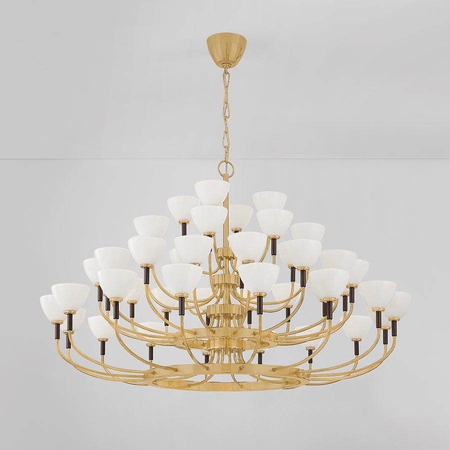 Corbett Lighting BRAHMA Chandelier — 489-49-VB/BRZ