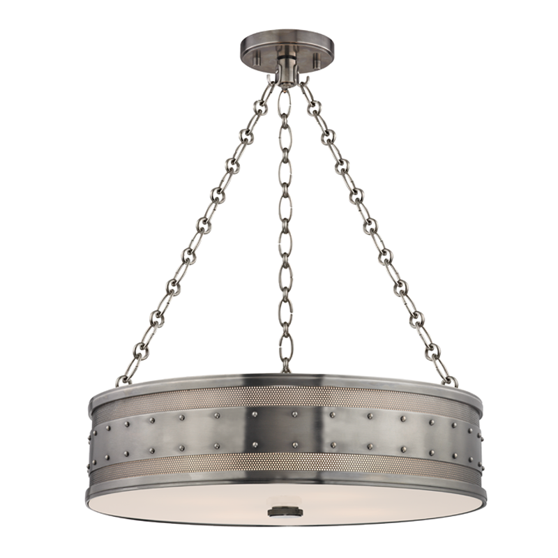 Hudson Valley Lighting Gaines Chandelier — Historic Nickel