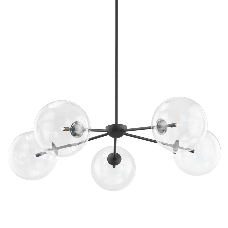 Troy Lighting Madrid Chandelier — F8205-SBK