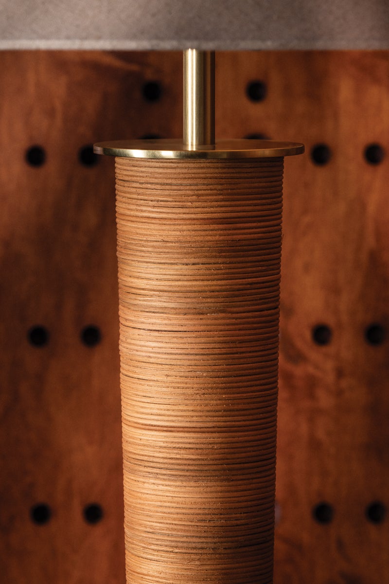Hudson Valley Lighting BOHICKET Floor Lamp — Aged Brass