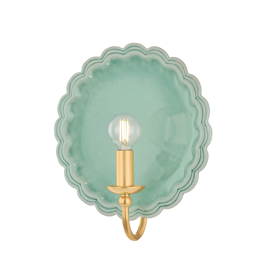 Mitzi Paulette Wall Sconce — H1140101-AGB/CMC