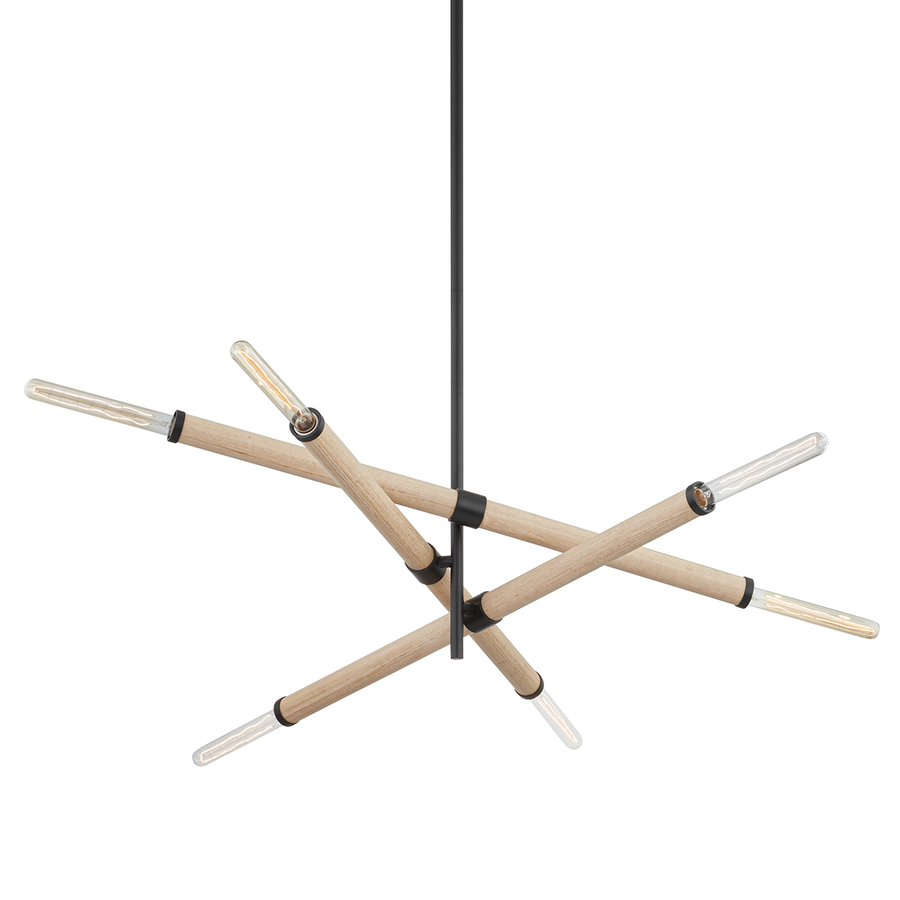 Troy Lighting Cruiz Chandelier — F6706-SBK