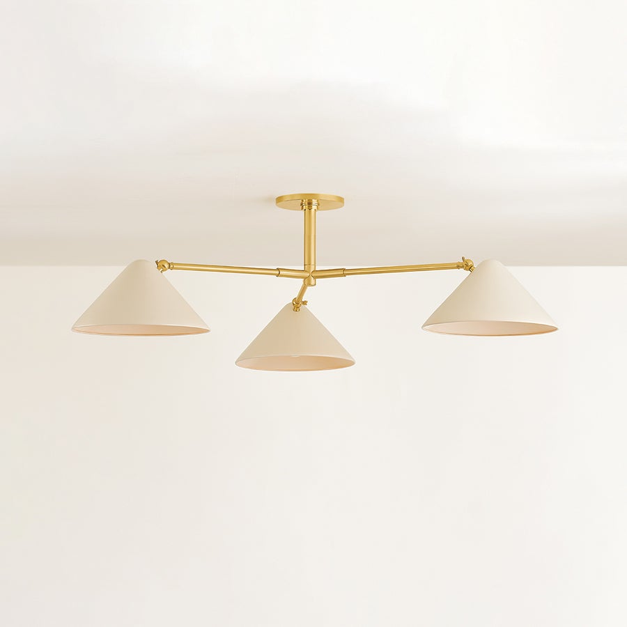 Mitzi Sonja Semi Flush — H993603-AGB/SBQ