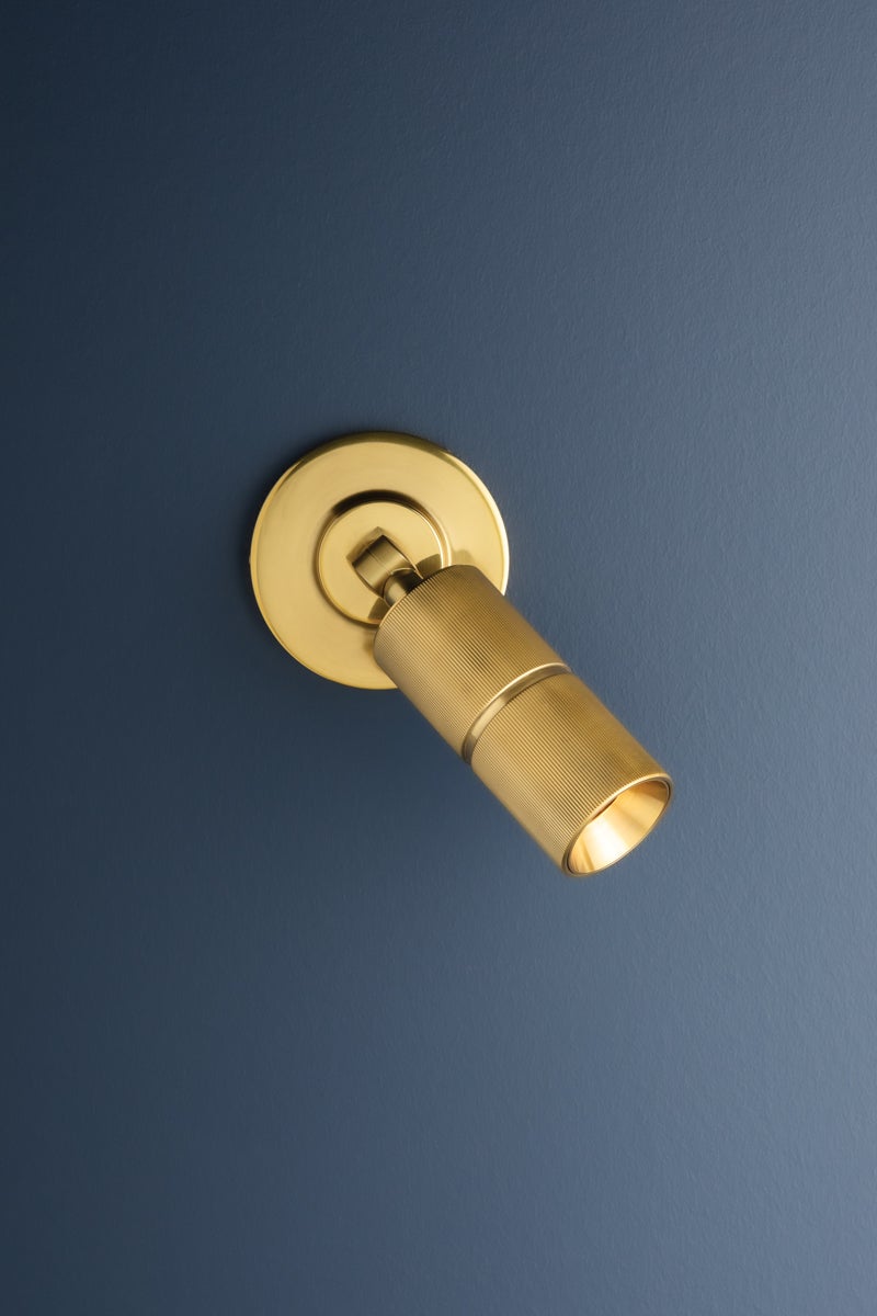 Hudson Valley Lighting TRUETT Wall Sconce — Aged Brass