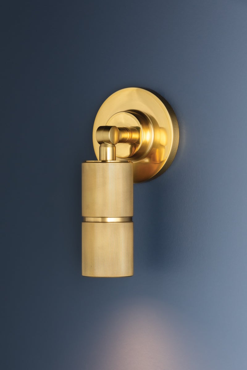 Hudson Valley Lighting TRUETT Wall Sconce — Aged Brass