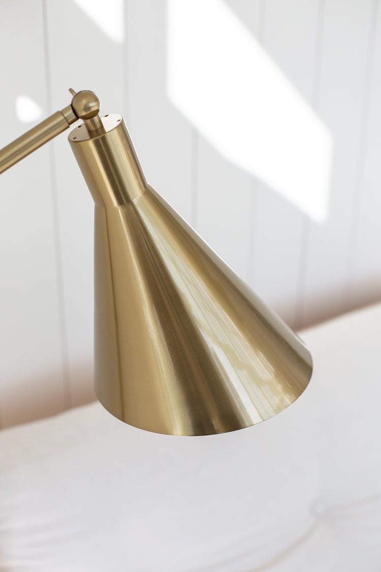 Hudson Valley Lighting Stanton Floor Lamp — Aged Brass