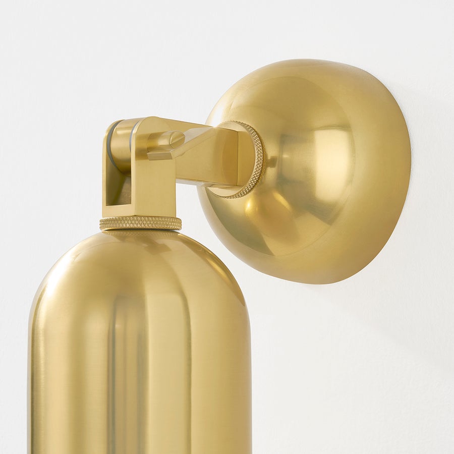 Hudson Valley Lighting STURBRIDGE Wall Sconce — Aged Brass