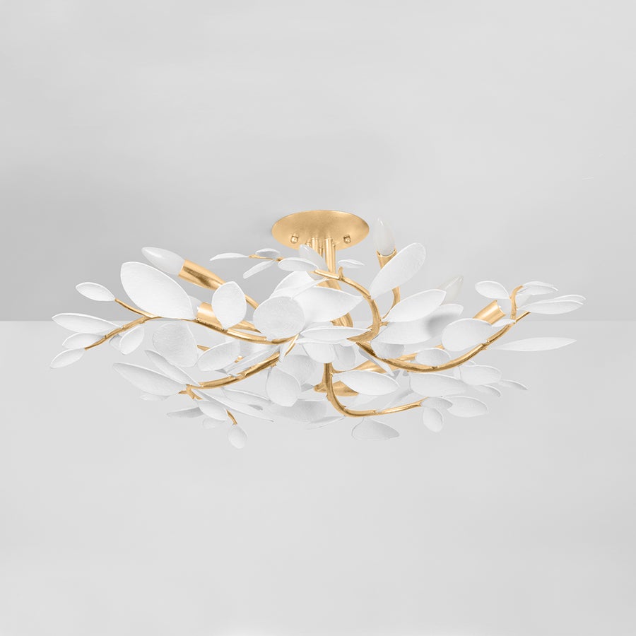 Hudson Valley Lighting MARABEC Semi Flush — 2232-VGL/WP