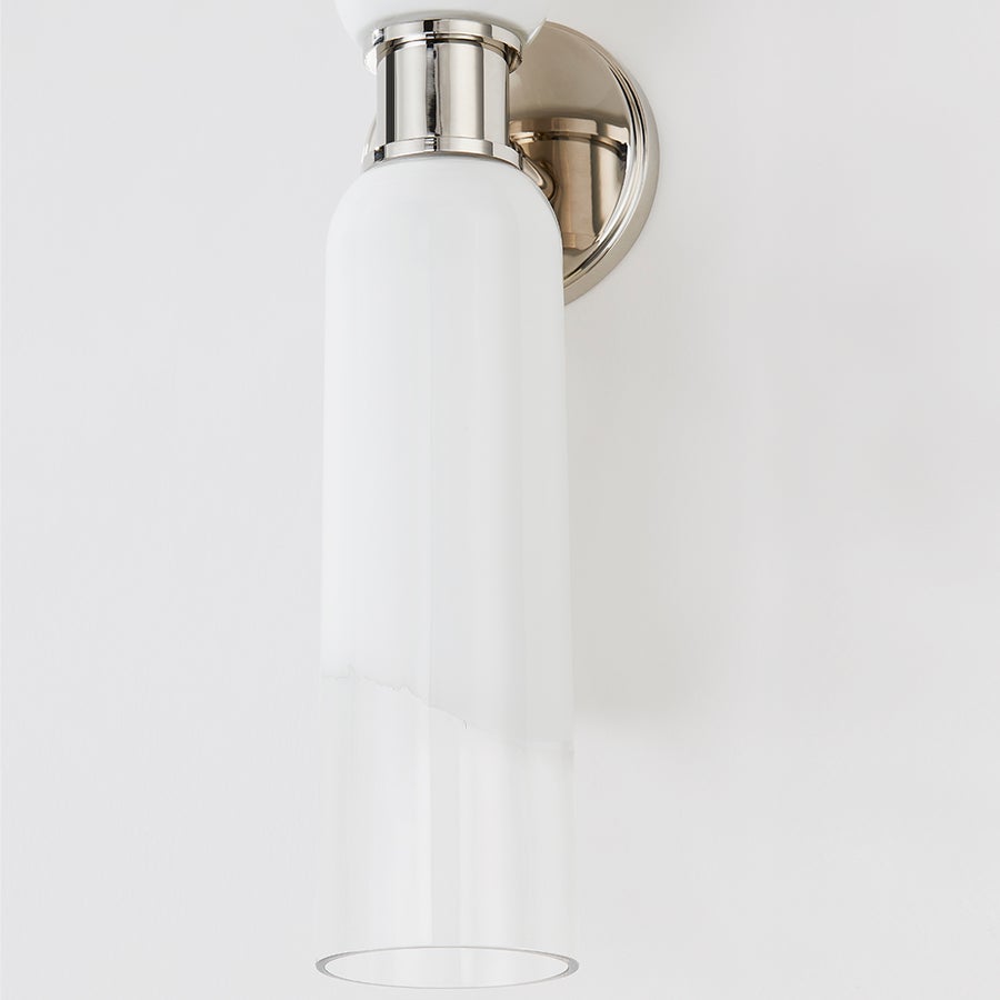 Hudson Valley Lighting WASSON Wall Sconce — Polished Nickel