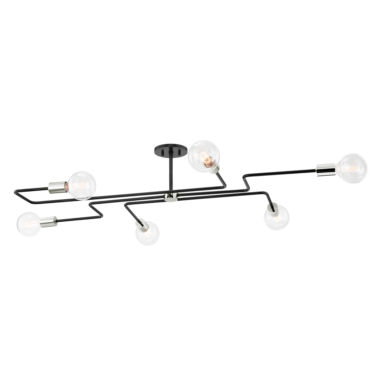 Mitzi H488606L-PN/TBK