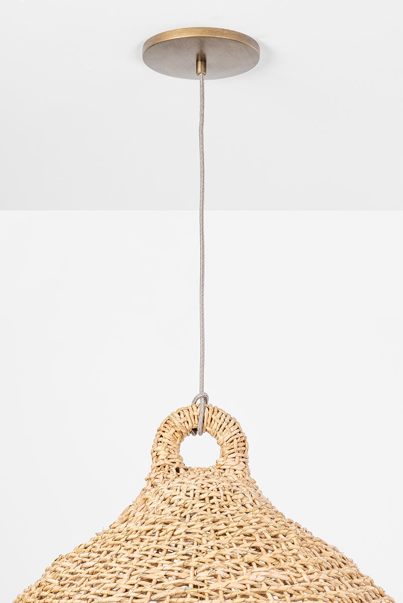Troy Lighting Lechlan Pendant — F1523-PBR