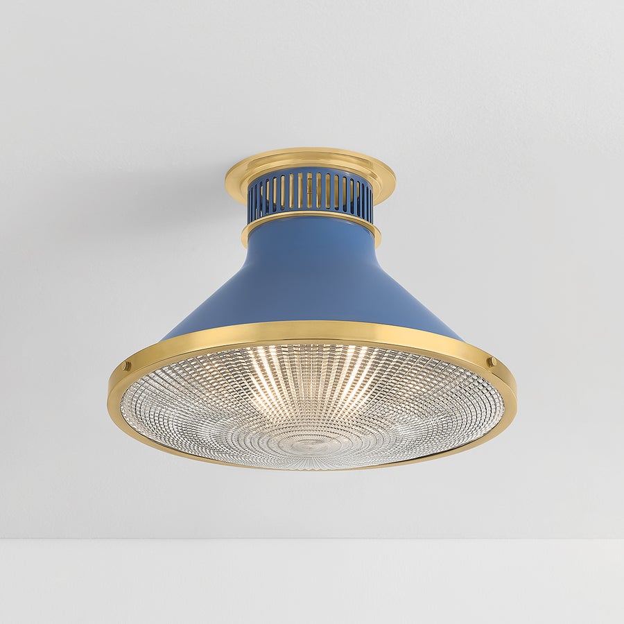 Hudson Valley Lighting Highclere Flush Mount — MDS2403-AGB/FBL